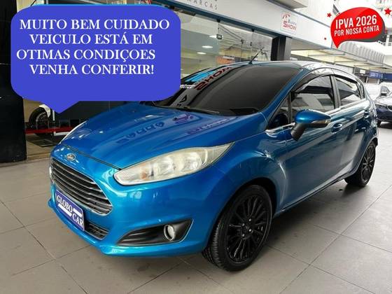 FORD FIESTA 1.6 TITANIUM HATCH 16V FLEX 4P MANUAL FORD FIESTA 1.6 TITANIUM HATCH 16V FLEX 4P MANUAL